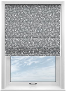 Sandbank, Seashell - Motorised Roman Blind